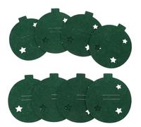 BESPORTBLE 8pièces Porte-Couverts Noël Sacs à Couverts Décoratifs Étuis pour Ustensiles Organisation Table Fête