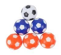 BESPORTBLE 9 pièces Balles de Football de Table Colorées Boules de Remplacement Résistantes et Foot Adaptées Aux Tables Standard Accessoires de Jeu Mini Football pour Garçon Fille