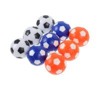 BESPORTBLE 9 Pièces Balles de Remplacement pour Football de Table Accessoires de Jeu de Football de Bureau Résistants Balles Colorées pour Foot Compatibles Tables Standard