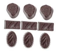 BESPORTBLE 9 pièces Lot de Factices Décoratifs pour Bureau Jouets Garçon Fille Réalistes Accessoires Daffichage pour Boutique Multicolores Simulations Ludiques et Décoratives