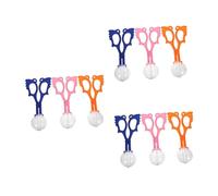 BESPORTBLE 9 Pièces Set de Pinces Attrape-Insectes Colorées pour Garçon Fille Éducatif Extérieur pour Observation et Capture sans Danger pour Jardin et Exploration Nature