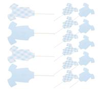 BESPORTBLE 96 Pièces Décorations Gâteaux Body Garçon Fille Pics Fête Shower Décorations Double Face Gâteau Anniversaire