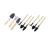 BESPORTBLE 9pièces Mini Outils De Jardinage Truelle à Creuser Et Pelle à Main pour Rempoter Terreau De Transplantation pour Balcon Jardinière Et Potager