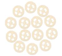 BESPORTBLE à Mâcher pour Hamster en Tranche de Luffa Naturel, Lot de 20 Pièces pour Exercice et Prévention de L'Obésité des Rongeurs