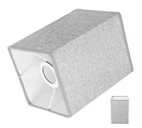 BESPORTBLE Abat-Jour en Abat-Jour De Table Rectangulaire Ampoule Cage Garde Pendentif Luminaire Abat-Jour De Bureau Lampadaire Couverture pour La Maison Clair