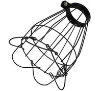 BESPORTBLE Abat-Jour en Fer Noir pour Lampe Chauffante de Terrarium Reptiles Couvercle Anti-Chaleur Renforcé Protection Thermique Sûre pour Boîte à Chenilles Accessoire Chauffage