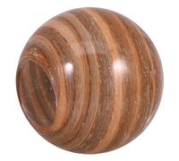 BESPORTBLE Abat-jour en Verre Bullé Jaune et Noir Ø120mm Trou Ø55mm, Cache-ampoule Décoratif pour Lampe de Table et Plafonnier, Abat-jour Globe Lumineux pour Chambre, Éclairage D’ambiance