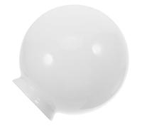 BESPORTBLE Abat-Jour en Verre Laiteux Rond Sphérique Ø150 MM Cache pour Ventilateur de Plafond et Applique Murale Globe Lumineux de Rechange pour Usage Domestique