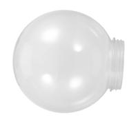BESPORTBLE Abat-jour Globe Acrylique Transparent Protection Étanche pour Lampe Extérieure et Intérieure Décoration Lumineuse Moderne pour Patio et Jardin