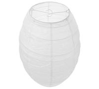 BESPORTBLE Abat-jour Papier Pliable Ovale Suspension Légère et Élégante pour Décoration Intérieure Lampe Artisanale pour Salon Chambre et Événements