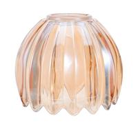 BESPORTBLE Abat-jour Petit abat-jour floral soufflé, mini - de rechange pour applique murale, lustre ou ventilateur de plafond - Cache-trou de 42 mm