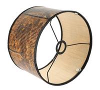 BESPORTBLE Abat-Jour Suspendu en Bambou Naturel Abat-Jour Rustique pour Lampe Suspendue Diamètre Moyen Abat-Jour pour Plafonnier Décor de Maison et Restaurant Diffuseur de Lumière Doux