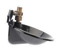 BESPORTBLE Abreuvoir Automatique Et pour Animaux De Ferme Bol Eau pour Moutons Et Chèvres Outil Durable avec Eau Stable Noir