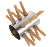 BESPORTBLE Accessoire de Plumeuse à Volaille 18 Doigts en Acier Inoxydable Plumeuse Électrique Portable pour Poulet Canard et Oie Équipement Agricole pour Plumage Rapide et Transformation