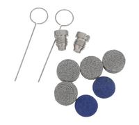 BESPORTBLE Accessoire en Acier Inoxydable Argenté pour Nettoyeur Haute Pression avec Buse Mousse Filetée 1,2mm pour Nettoyage Auto Professionnel ou Bricolage