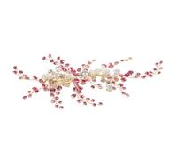 BESPORTBLE Accessoires de Cheveux Forme Cristal et Perles Coiffe de Mariée et Anniversaire Décoratif