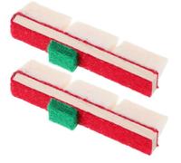 BESPORTBLE Accessoires d'entretien pour Piano Mécanique Jeu de 2 Pièces en Feutre de Laine et Bois Fournitures pour Pianos Verticaux Outil de Maintenance Protection Clavier Style Aléatoire