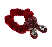 BESPORTBLE Accessoires Mignons En Forme De Lapin Ornés De Strass Bracelet Élastique Pour Cheveux Femmes