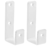 BESPORTBLE Accessoires pour Échelle de Lit Superposé Lot de 2 Crochets en Fer et Plastique Conçus pour Prévenir les Accidents et Compatibles Différents Types d'Échelles