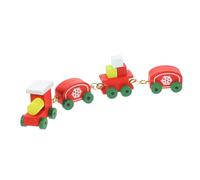 BESPORTBLE Accessoires pour Maison De Poupée Mini-Train Bois Ornement pour Maison De Poupée Train Modèle De Train Miniature