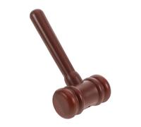 BESPORTBLE Accessoires pour Marteau Juge déguisement Enfant Juge de Marteau Accessoires de Costume de Justice Marteau des juges Marteau de Juge de aux enchères Plastique Brun