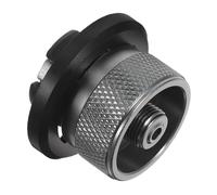 BESPORTBLE Adaptateur Convertisseur de Gaz Portable pour Camping Raccord Compatible Cartouches Butane Connexion Stable et Compacte pour Poêles de Randonnée