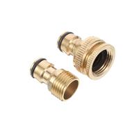 BESPORTBLE Adaptateur Robinet Pouce pour Tuyau de Jardin Kit de Raccord Étanche avec Joint Recessé Connecteur Rapide pour Douchette et Bidet Accessoire Pratique pour Évier et Lave-Vaisselle