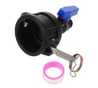BESPORTBLE Adaptateur Robinet Sphérique pour Réservoir Ibc Raccord avec Filetage et Femelle Valve Plastique Robuste pour Débit Eau