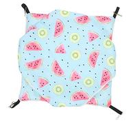BESPORTBLE Adorable Lit Cachette pour Hamster Hamac Chaud Et Confortable pour Chinchilla Lit pour Petits Animaux Thème Fruits Et Dinosaures