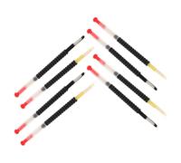 BESPORTBLE Aiguille à Greffer Rétractable Prise Ergonomique 4 Paires pour Abeille , Bâtonnet de Greffage en Plastique Jaune Compacte et Légère pour Ruches , Apiculture de Terrain