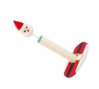 BESPORTBLE Aire de Jeux pour Chat de Noël grattoir pour Chat Poteau à gratter pour Chatons catios Coucou Jouets Interactive Cat Toy griffoir Chat sisal griffoir au Sol Arbre à Chat en sisal