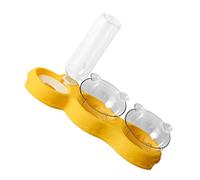 BESPORTBLE Alimentation pour Chat - Distributeur Automatique Deau Et De Nourriture pour Prévenir Les Problèmes Cervicaux Rotation Complète