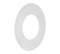 BESPORTBLE Anneau de Finition Lumineux Blanc Diamètre Intérieur 40 MM et Extérieur 71 MM Accessoire pour Luminaire LED Kit de Réparation pour Abat-Jour Compatible Spots Encastrés et