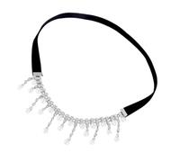BESPORTBLE anneaux de jambe de chaîne de corps pour bijoux de chaîne de cuisse chaîne de cuisse strass chaîne de jambe Chaîne de cuisse en perles de simulation Chaîne de corps de cuisse Métal