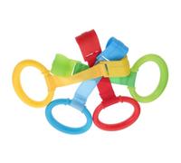 BESPORTBLE Anneaux De Traction Pour Bébé Debout 4 Pièces Colorés Légers Solide, Aide à L'apprentissage Marche L'exercice Motricité, Accessoires Pour Chambre D'garçon Et Filles, Adaptés Aux Tout-petits