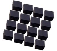 BESPORTBLE Anneaux Noirs Conteneur Noir 48Pcs Kraft Boîtes à Bijoux en Carton Kraft Collier Bracelet Boîte à Bijoux pour Les Bijoux Ensemble D' Affichage Et De Stockage Carton