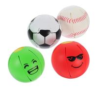 BESPORTBLE Appuyez Et Jouez - Lot De 4 Jouets pour Chien en Forme De Soucoupe Volante Jouet Interactif De Dentition pour Chiot avec Tasse pour Usage Intérieur