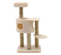 BESPORTBLE Arbre à Chat Miniature pour Maison de poupée - Échelle 1/12 - Structure d'escalade Miniature à Plusieurs Niveaux pour Chat - Meuble décoratif en Plastique pour Chaton -