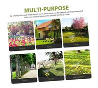 BESPORTBLE Arroseur Jardin Automatique Plastique Rotation Réglable Système Irrigation Pelouse et Cultures