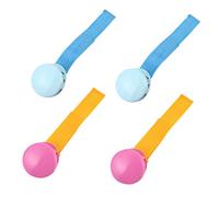 BESPORTBLE Attache-Poussette Multi-Usages pour Bébé Lot de 4 Clips Robustes pour Couverture Pinces Antidérapantes en Plastique Fixation Poussette Rouge et Bleu Lacustre