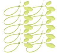 BESPORTBLE Attaches de Câble en Nylon de Feuille 100 Pcs, Colliers de Serrage Robustes Colorés, 15 Cm, Gestion de Câbles pour Jardin, Maison et Bureau, Fixation Solide sans Déformation