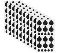 BESPORTBLE Autocollants Occultants Autocollants LED 10 Feuilles 105 X 64 CM Papier Adhésif Cache-Caméra pour Appareil Photo et Routeurs Protection D’Intimité Domestique et Bureau