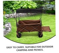 BESPORTBLE Auvent Pliable Pour Chariot Utilitaire, Pare-soleil Et Protection Contre La Pluie, Accessoire Pour Poussette, Pique- À La Plage