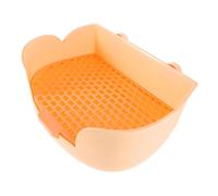 BESPORTBLE Bac à Litière pour Lapin Chinchilla Hamster Support Plastique pour Animaux De Compagnie Gestion des Déjections Facile à Nettoyer