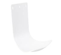 BESPORTBLE Bac Égouttoir pour Savonnette Moussant en Plastique ABS Blanc Bac de Récupération Compatible Distributeurs Automatiques et Manuels Plateau Anti-Gouttes pour Usage Domestique