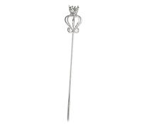 BESPORTBLE Baguette de Fée Argentée pour Cosplay et Fêtes Accessoire de Jeu de Rôle Princesse Fille Prop Chic pour Anniversaire et Halloween