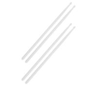 BESPORTBLE Baguettes de Batterie Fluorescentes 5a en Nylon - Lot de 2 Paires - Accessoires Percussion pour Batterie Acoustique et Scène - Outil de Percussion Portable et Couleur Aléatoire