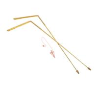 BESPORTBLE Baguettes Sourcier Cuivre Solides Kit Télescopiques Portables pour Radiesthésie et Facile à Utiliser Outil Polyvalent pour Détection Eau et Chasse Aux Fantômes