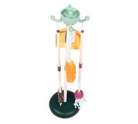 BESPORTBLE Balai et Pelle à Poussière pour Garçon Fille de Ménage Détachable Kit de Nettoyage Ludique pour Jeux Imitation Maison Accessoire et Sûr pour Filles et Garçons