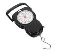 BESPORTBLE Balance à Bagages Mécanique Portable 20 Kg Mètre Intégré, Dynamomètre à Ressort Mini, Balance Suspendue de Poche pour Voyage et Shopping